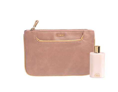 chloe perfume pouch|Perfume case in shiny leather .